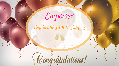 Empower 100 issue anniversary banner Empower-100-issue-anniversary-banner